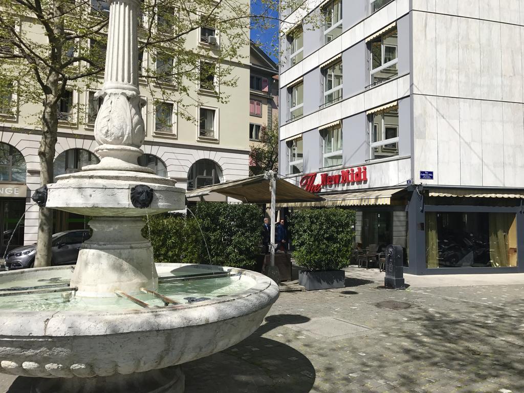 The New Midi Hotel Geneva Exterior foto